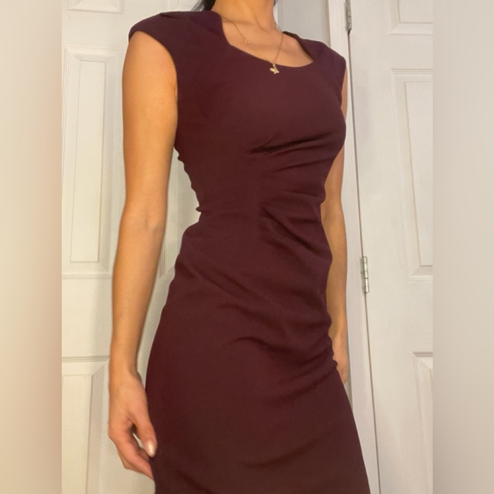 Calvin Klein purple Midi Dress